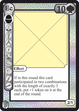 White 10 of Spades