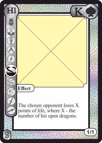 White King of Spades