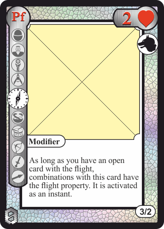 White 2 of Hearts
