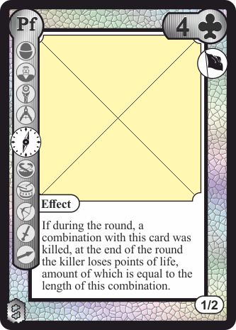 White 4 of Clubs