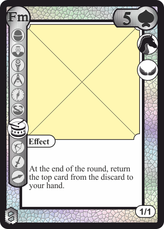 White 5 of Spades