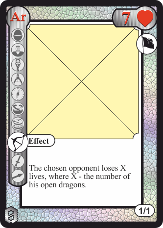 White 7 of hearts
